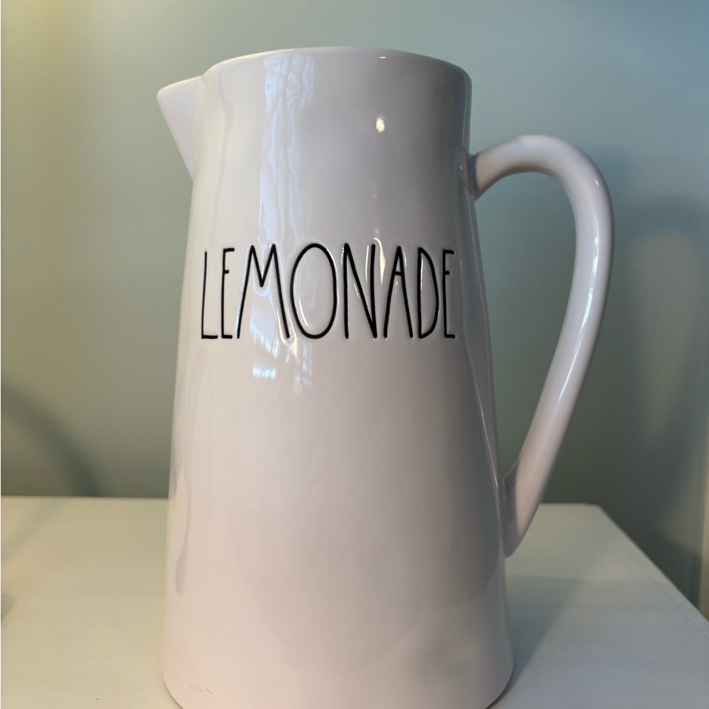 Rae Dunn Cream Artisan Collection Pitcher